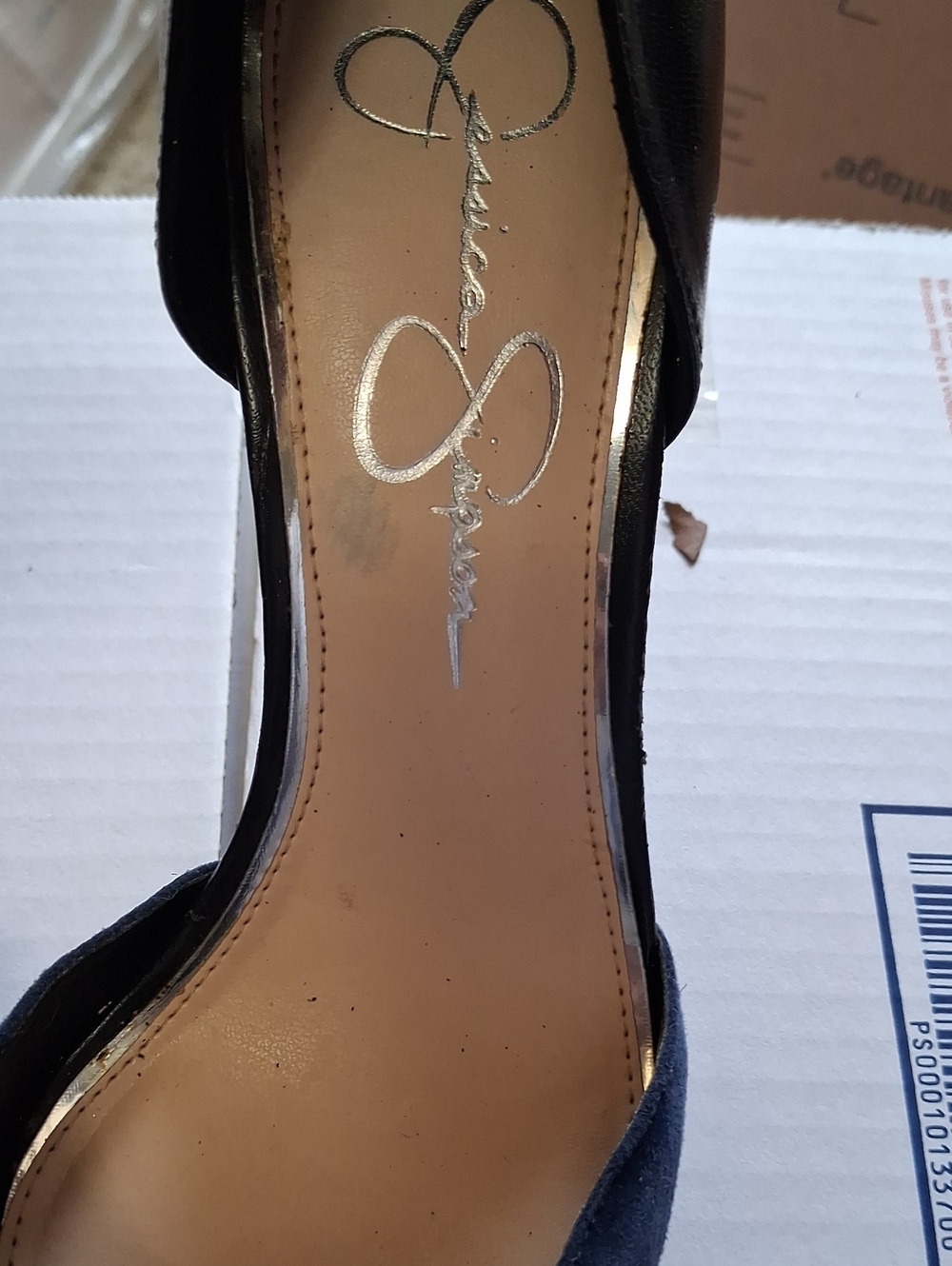 Jessica Simpson Blue Dress Heels